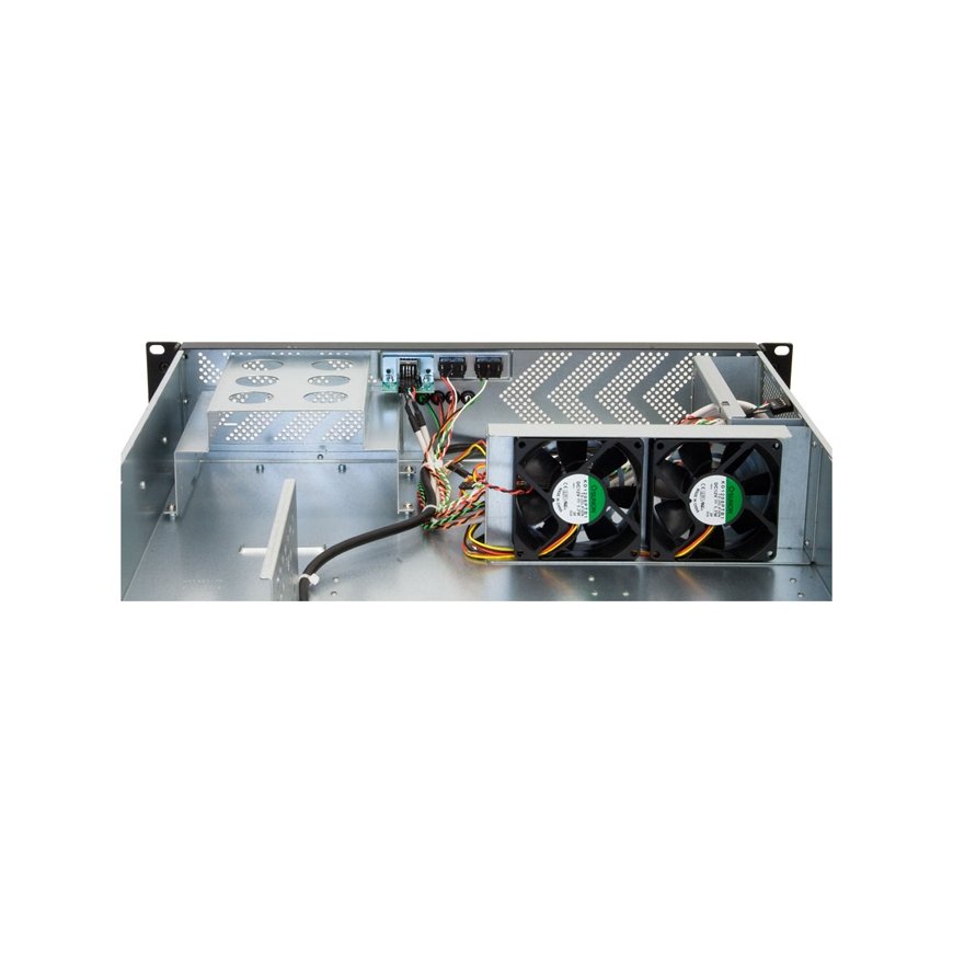 Chieftec UNC-210T-B Rack Black 400 W – 2