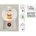 Home Styling Collection Mondex Decorative Glass Ball 15 cm, battery-operated Home Styling Collection Mondex Decorative Glass Ball 15 cm, battery-operated