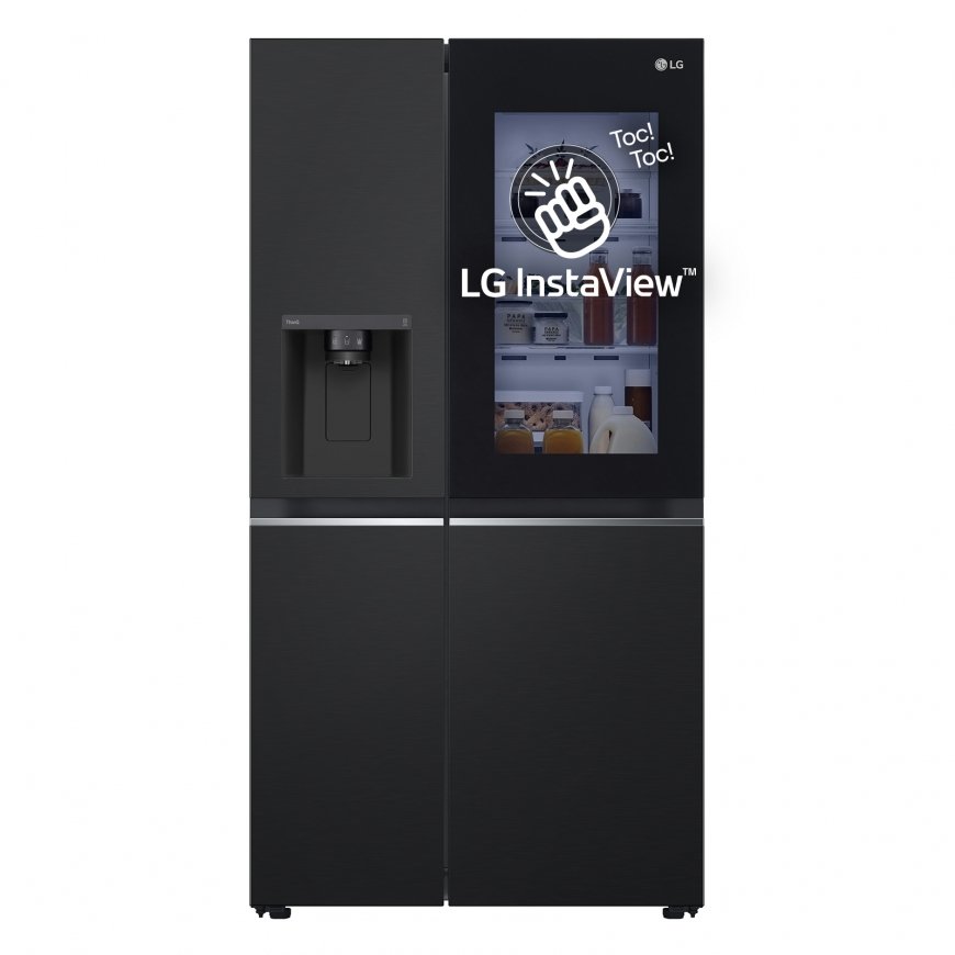 LG InstaView GSGV81EPLL side by side