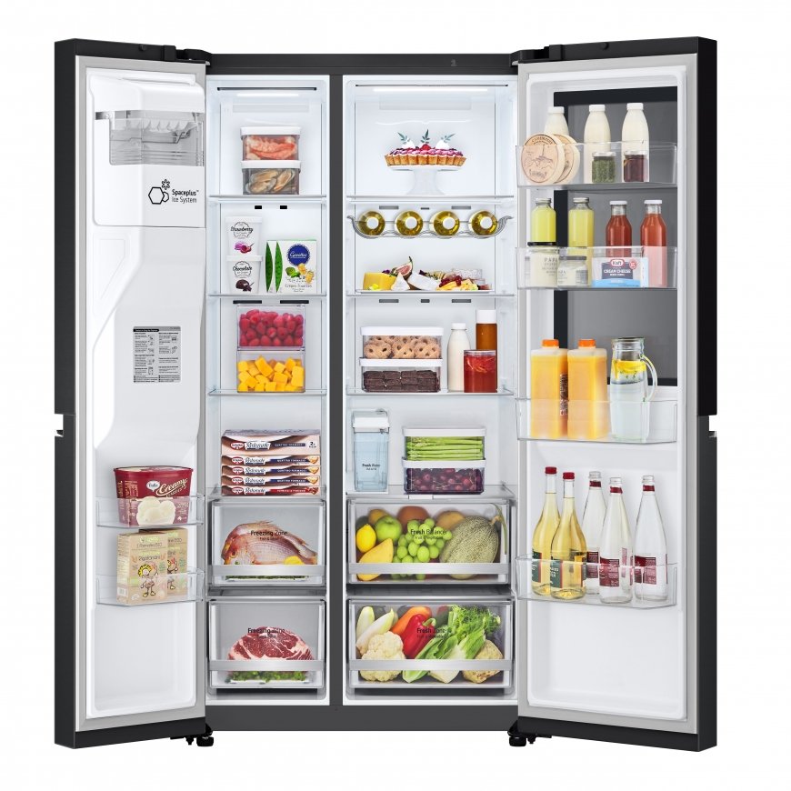 LG InstaView GSGV81EPLL side-by-side холодильник Отдельно стоящий 635 L E Черный – 2