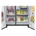 LG InstaView GSGV81EPLL side-by-side refrigerator Freestanding 635 L E Black LG InstaView GSGV81EPLL side-by-side refrigerator Freestanding 635 L E Black