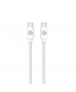 Celly USBCUSBCCOTT - USB-C to USB-C Cotton Braided Cable [POWER DELIVERY]