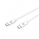 Celly USBCUSBCCOTTWH USB kabelis 1,5 m USB C Balts Celly USBCUSBCCOTTWH USB kabelis 1,5 m USB C Balts