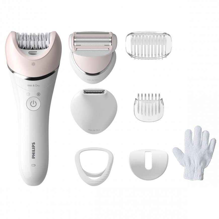 Philips BRE721/00 epilators 32 pincetes Rozā
