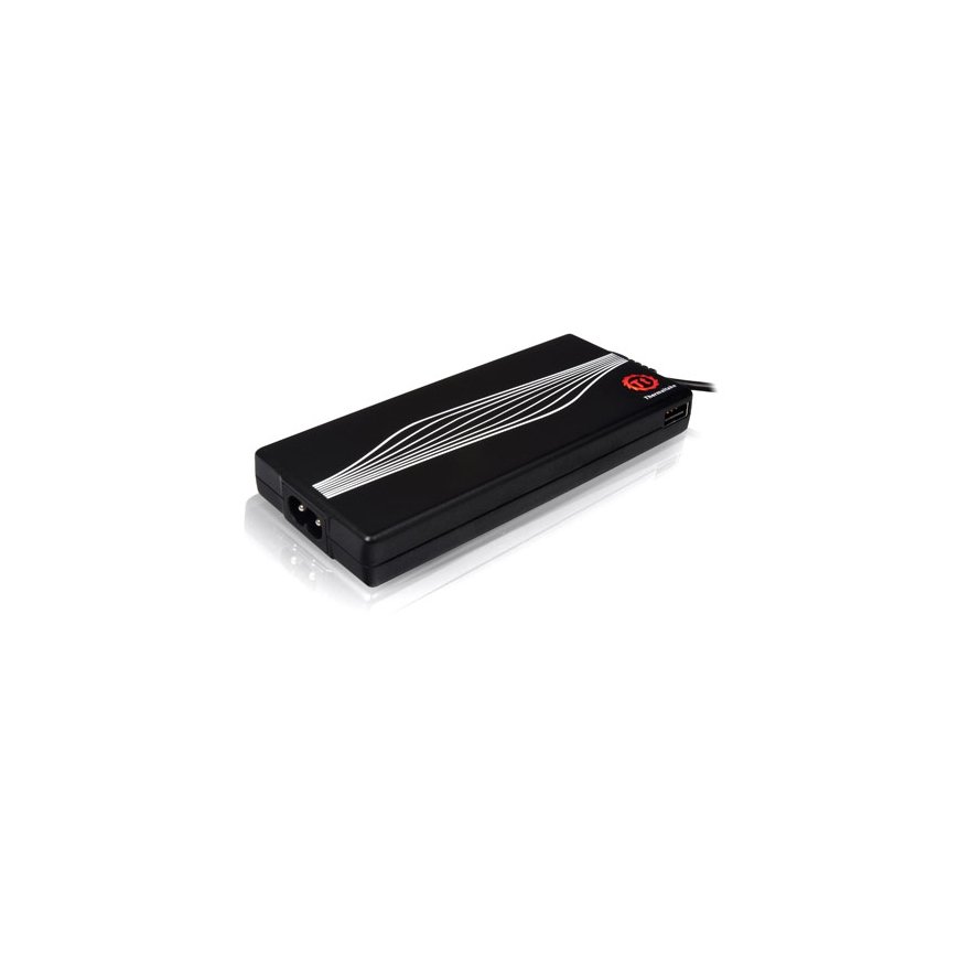Thermaltake Toughpower Ultra Slim 65W strāvas adapteris & pārveidotājs Iekštelpas Melns