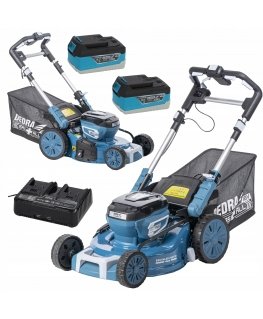 Bezvadu zāles pļāvējs ar piedziņu 46cm 2*18V 2*5.0Ah