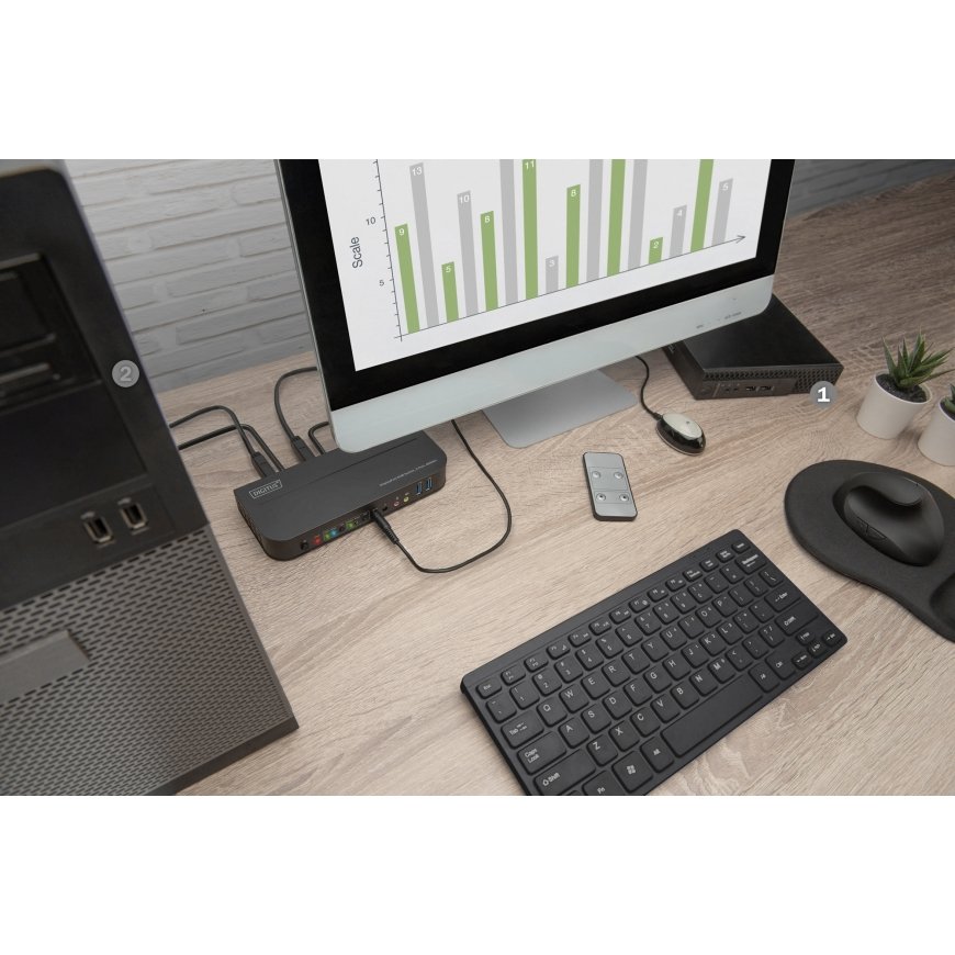 Digitus DS-12850 KVM-lüliti – 3
