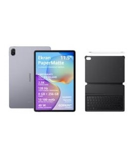 Planšetdators Huawei MatePad 11,5" 2025 8/256GB WiFi pelēks + tastatūra + pildspalva