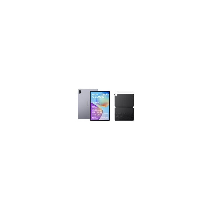 Huawei MatePad 11,5" 2025 8/256GB WiFi hall + klaviatuur + pliiats