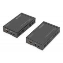 Digitus DS-55500 AV pagarinātājs Audio/video raidītājs un uztvērējs Melns Digitus DS-55500 AV pagarinātājs Audio/video raidītājs un uztvērējs Melns