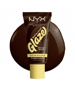 Nyx Professional Makeup Nyx Professional Make Up BUTTERMELT GLAZE aurinkosuojatönte + SPF30 10-Suklaa Butta 30 ml