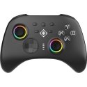Bezvadu PC&Swich 3-in-1 vadības pults DELTACO GAMING, mīksta IML apdare, BT 5.1 | 2.4G USB uztvērējs | USB-C vadu / GAM-184 / 42 Bezvadu PC&Swich 3-in-1 vadības pults DELTACO GAMING, mīksta IML apdare, BT 5.1 | 2.4G USB uztvērējs | USB-C vadu / GAM-184 / 42