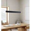 Nordlux Riippuvalaisin BEAU 100, S14S, musta, 15W S14S LED-lampulla
