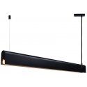 Nordlux Riippuvalaisin BEAU 100, S14S, musta, 15W S14S LED-lampulla