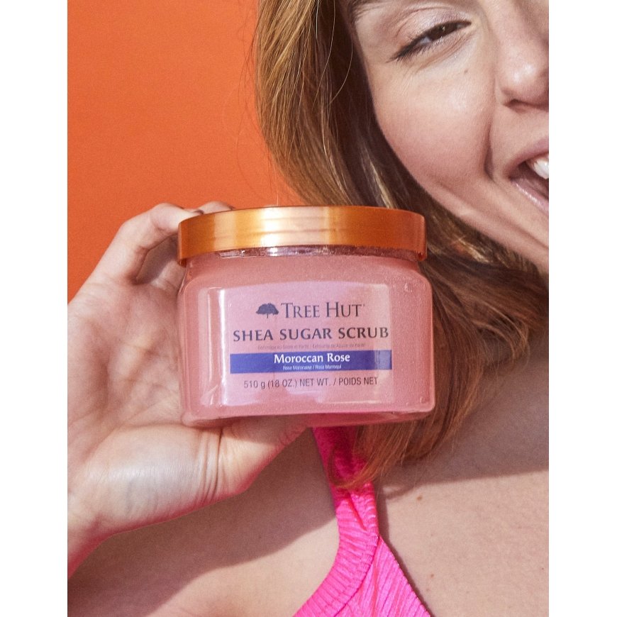 Tree Hut Moroccan Rose Shea Sugar Scrub 510g – 2