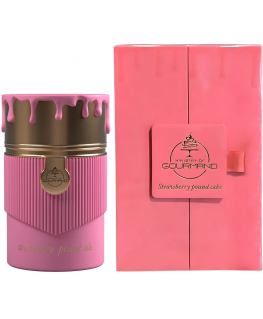 Paris Corner Braškių Pound Cake EDP parfumuotas vanduo unisex, 100 ml