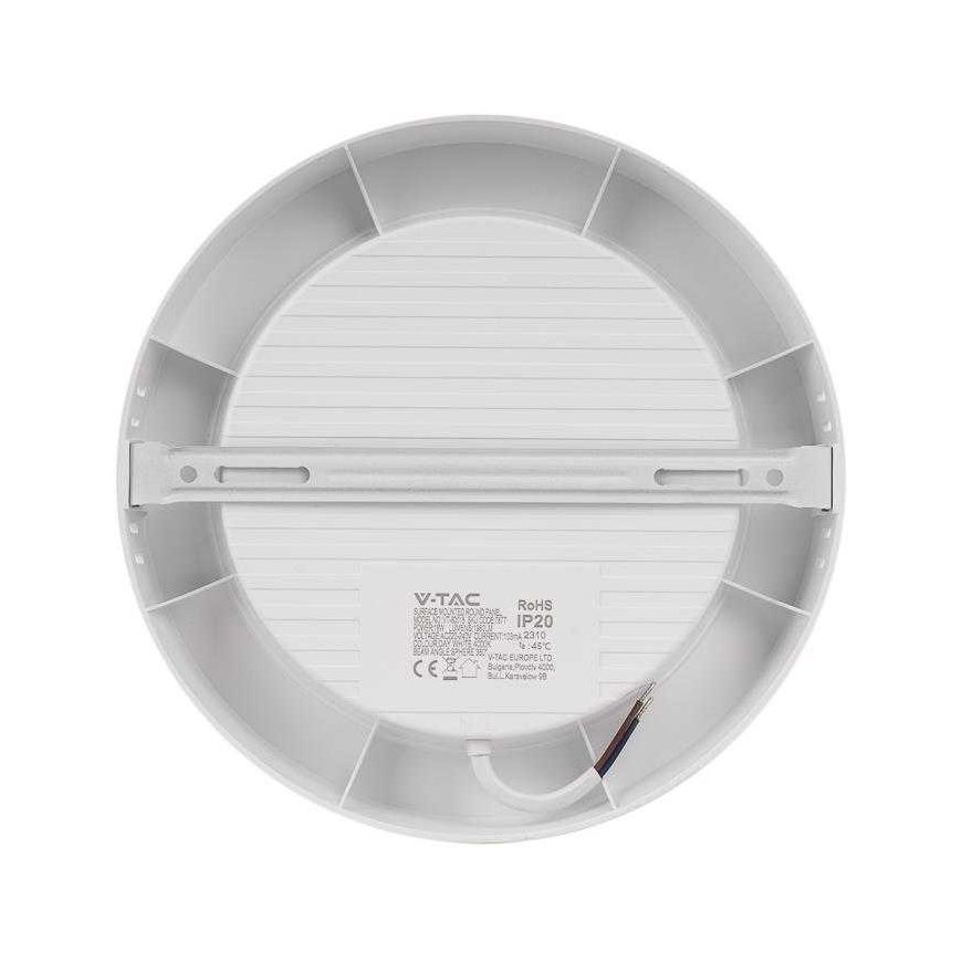 24W LED paviršējā panelis, balts, 4000K, SAMSUNG mikroshēma – 2