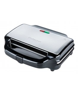Rohnson R-2751 sandwich maker 900 W Black, Satin steel