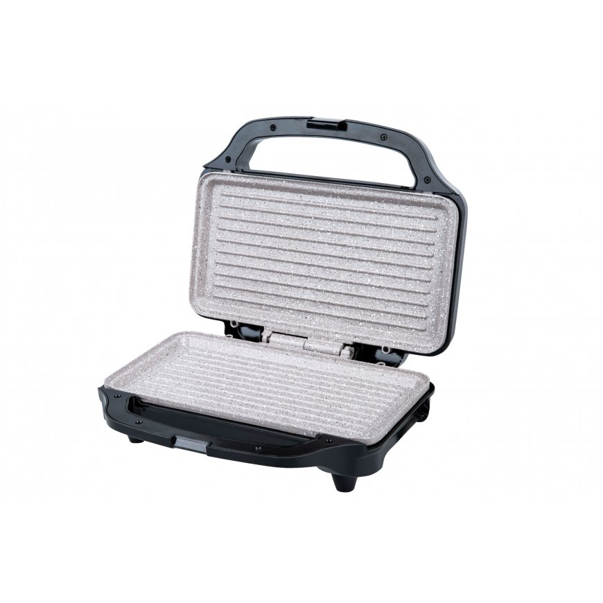 Rohnson R-2751 voileipägrilli 900 W musta, Satiini teräs – 2