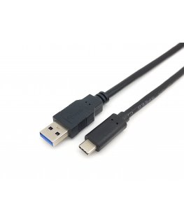 Equip 128344 USB кабель USB 3.2 Gen 1 (3.1 Gen 1) 2 m USB A USB C Черный