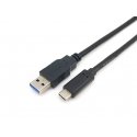 Equip 128344 USB кабель USB 3.2 Gen 1 (3.1 Gen 1) 2 m USB A USB C Черный Equip 128344 USB кабель USB 3.2 Gen 1 (3.1 Gen 1) 2 m USB A USB C Черный