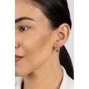 Brilio Silver Sparkling silver earrings with green zirconia EA415WG Brilio Silver Sparkling silver earrings with green zirconia EA415WG