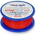 Vega Tronik Kynar sidabro pārklāts vara savienojuma kabelis - 0.25 mm / AWG 30 - sarkans - 50m Vega Tronik Kynar sidabro pārklāts vara savienojuma kabelis - 0.25 mm / AWG 30 - sarkans - 50m