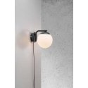 Sienas lampa Nordlux Grant, melna Sienas lampa Nordlux Grant, melna