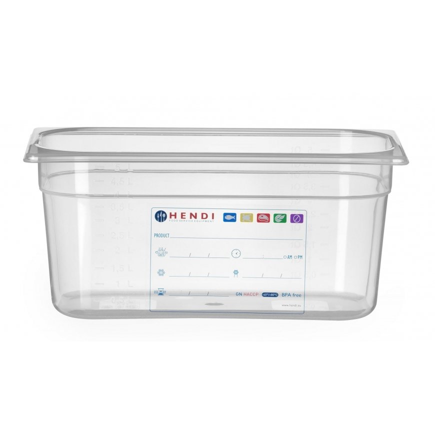 Hendi 880265 pārtikas produktu glabāšanas konteineru