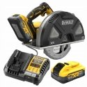 DEWALT METĀLA ZĀLES ZĀĢIS 18V DCS383H2-QW 184/67mm 2x5,0Ah PS