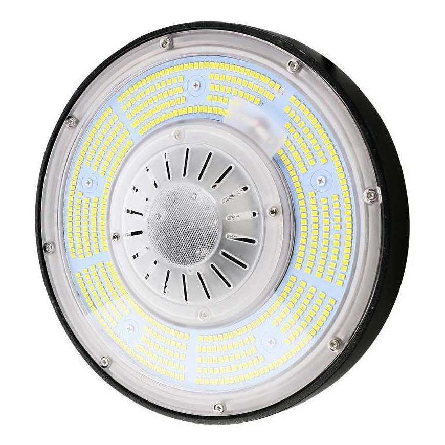 V-tac 200W LED UFO varastovalaisin, musta, 4000K, himmennettävä – 4