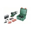 Bosch PSM 200 AES Monitoimihiomakone 26000 RPM musta, Vihreä 200 W Bosch PSM 200 AES Monitoimihiomakone 26000 RPM musta, Vihreä 200 W