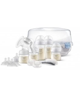 Philips AVENT Manual Breast Pump SCD430/50 Dovanų rinkinys