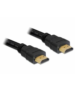 DeLOCK 82709 HDMI kabelis 10 m HDMI Type A (Standard) Melns