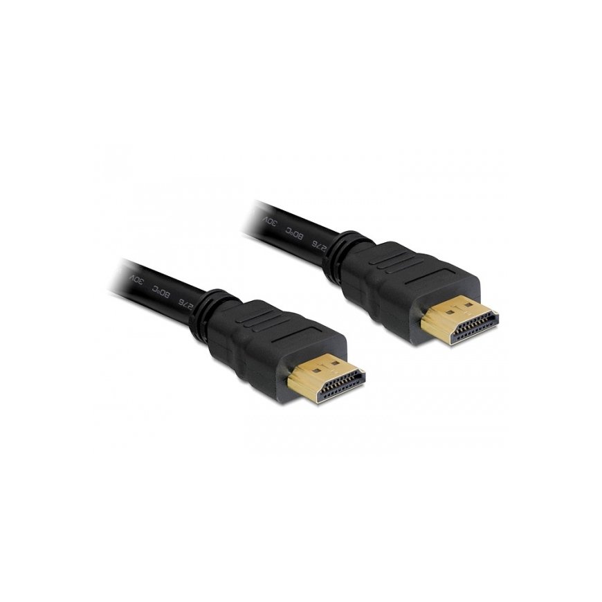DeLOCK 82709 HDMI-kaabel 10 m HDMI tüüp A (Standard) Must