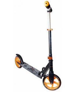 Muuwmi Alumīnija Scooter skrejritenis 200 mm melns/oranžs AU 116