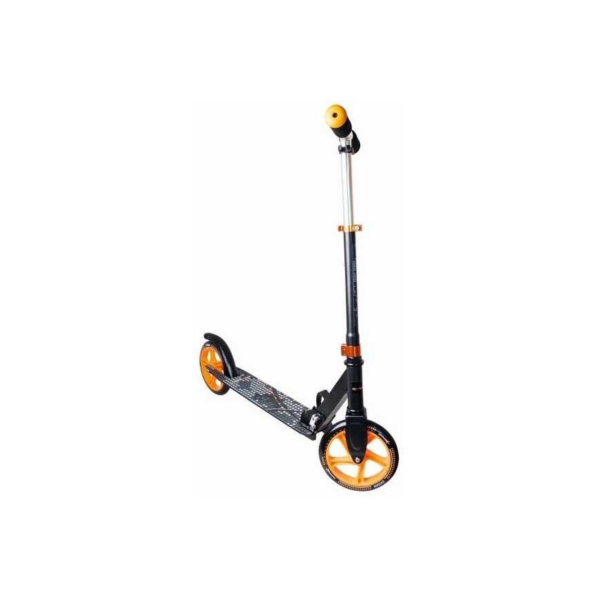 Muuwmi Aliuminio Scooter skrejritenis 200 mm juodas/oranžs AU 116