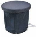 OEM Foldable portable inflatable bathtub 75 x 75 cm black OEM Foldable portable inflatable bathtub 75 x 75 cm black
