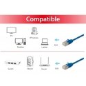 Equip Cat.6A F/FTP Slim Patch Cable, 1m, Blue Equip Cat.6A F/FTP Slim Patch Cable, 1m, Blue