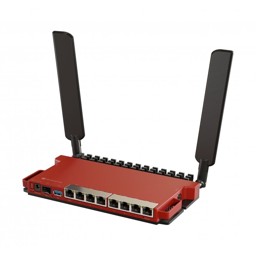 Mikrotik L009UiGS-2HaxD-IN juhtmevaba ruuter Gigabit Ethernet Üks sagedusala (2,4 GHz) Punane – 3