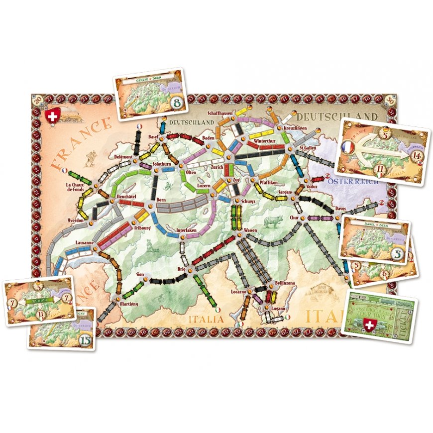 Days of Wonder Ticket to Ride India Board game Tile-based – 3
