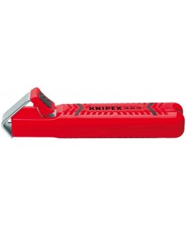 Knipex 16 20 28 SB инструмент для зачистки кабеля Красный