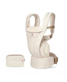Ergobaby Omni Deluxe Linen kantoreppu, Natural Linen