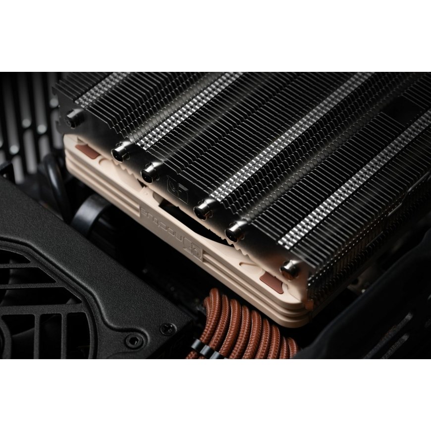Noctua NH-L12SX77 arvuti jahutussüsteem Protsessor Kütteseade/radiaator 12 cm Beež, Nikkel 1 tk – 5