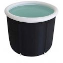OEM Foldable portable inflatable bathtub 80 x 79 cm black OEM Foldable portable inflatable bathtub 80 x 79 cm black