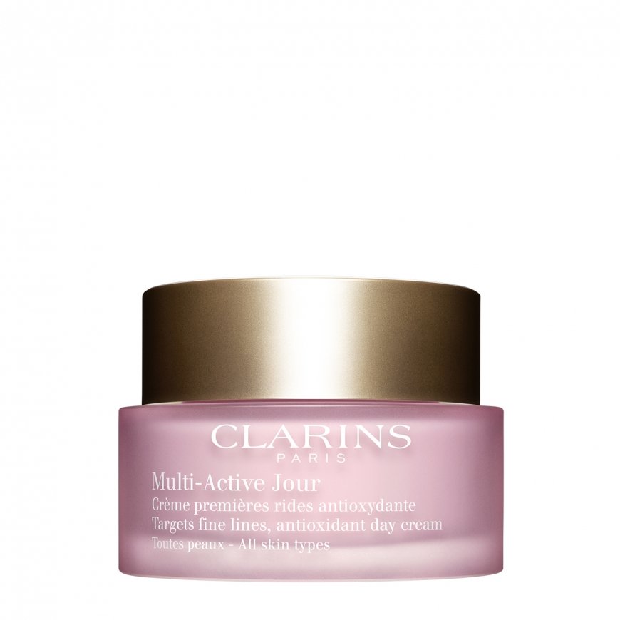 Clarins Multi Active Päivä- ja yövoide Kasvot, Niska 30+ vuosi/vuosia 50 ml