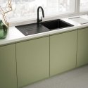 Köögisegisti Franke Lina väljatõmmatava voolikuga, matt must (115.0626.053) Köögisegisti Franke Lina väljatõmmatava voolikuga, matt must (115.0626.053)