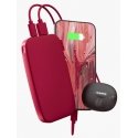 Fresh 'n Rebel 2pb12100br power bank 12000 mAh Berry, Red Fresh 'n Rebel 2pb12100br power bank 12000 mAh Berry, Red