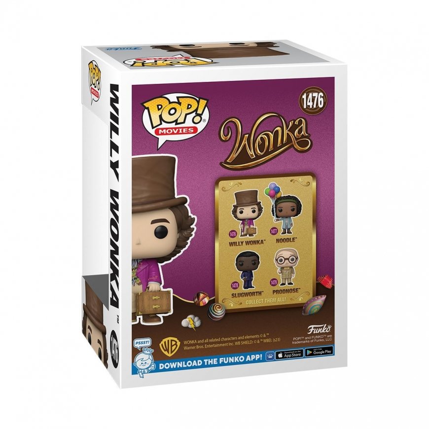 FUNKO POP! POP Movies: Wonka- POP 1, Multicolour, 4-inch, Movie, Collectible, Toys – 3
