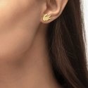 Оригинальные золотые серьги с крокодилом Lacoste 2040051 Оригинальные золотые серьги с крокодилом Lacoste 2040051